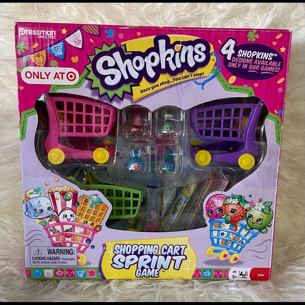 Shopkins Shopping Cart Sprint Game